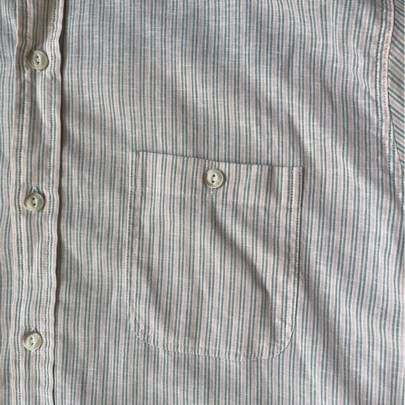 Even Tide men's short-sleeve linen blend shirt - Picture 11 of 11